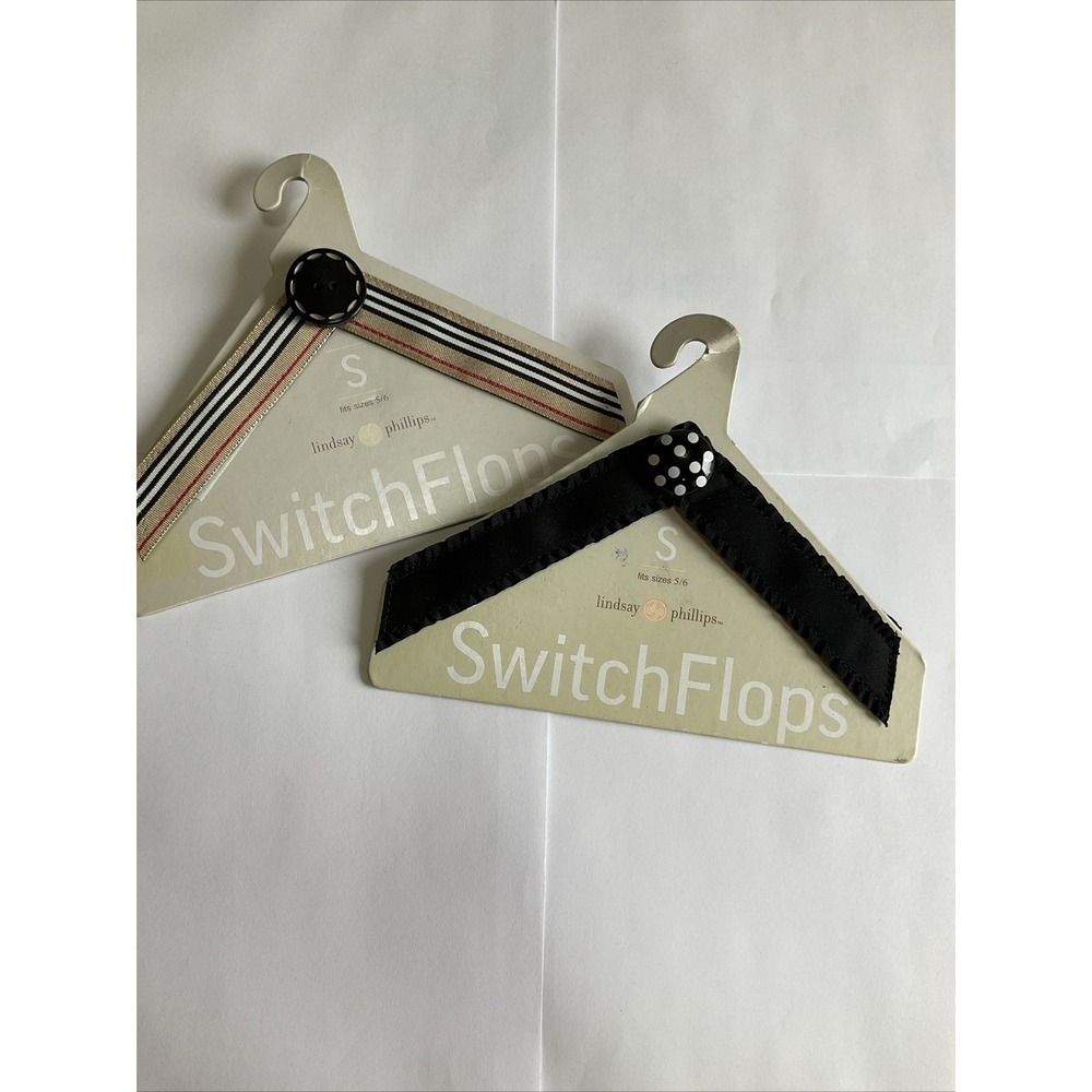 Switchflops Lindsay Phillips Size 5/6 Set of 2 Switchflops Women's Shoes New